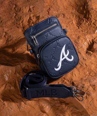 MLB Atlanta Braves Mini Crossbody Purse Blue