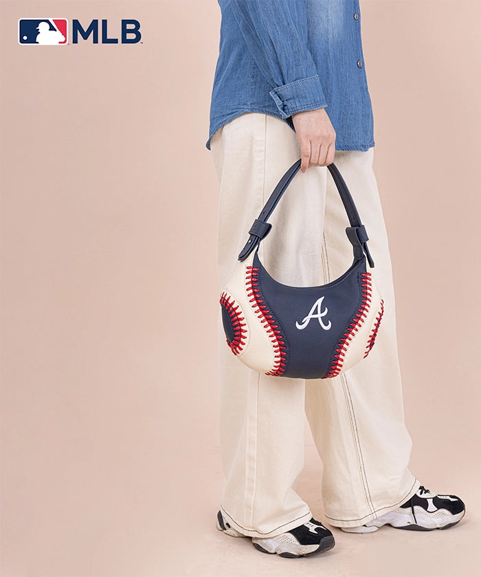 MLB Atlanta Braves Team Hobo Bag Blue