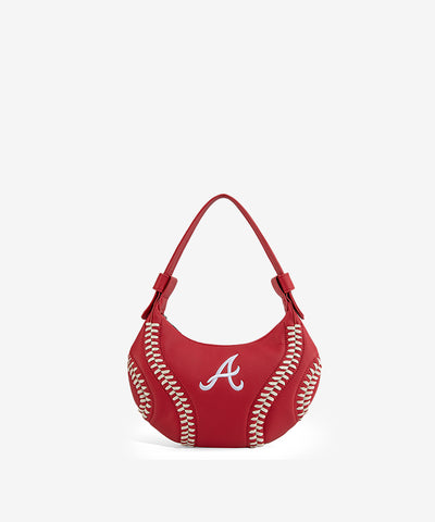 MLB Atlanta Braves Team Hobo Bag Red