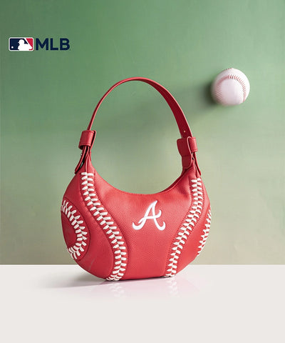 MLB Atlanta Braves Team Hobo Bag Red