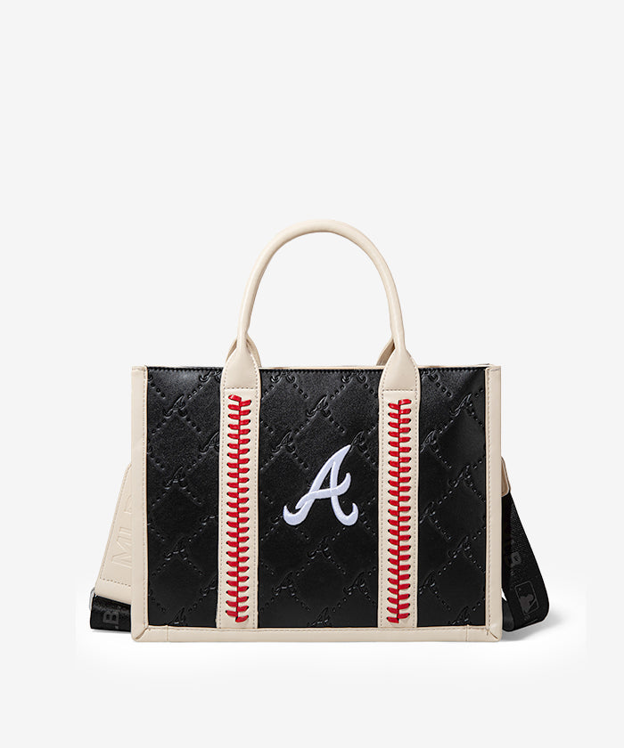 MLB Atlanta Braves Tote Bag Black