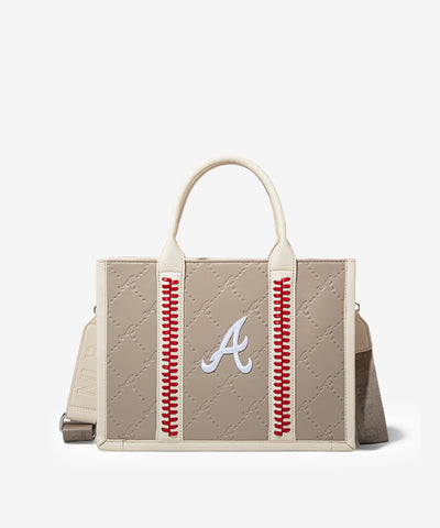 MLB Atlanta Braves Tote Bag Camel