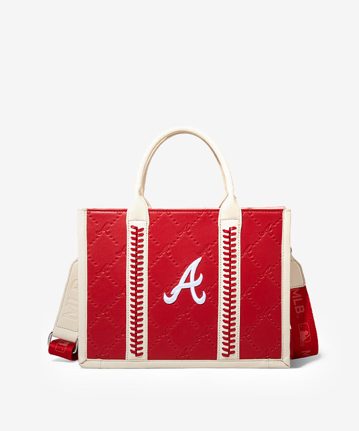 MLB Atlanta Braves Tote Bag Red