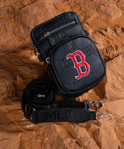 MLB Boston Red Sox Mini Crossbody Bag Black