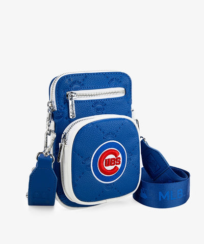 MLB Chicago Cubs Mini Crossbody Purse Blue