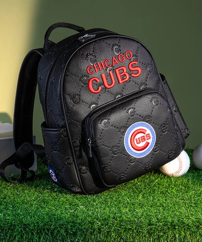 MLB_Chicago_Cubs_Sports_Backpack_Black