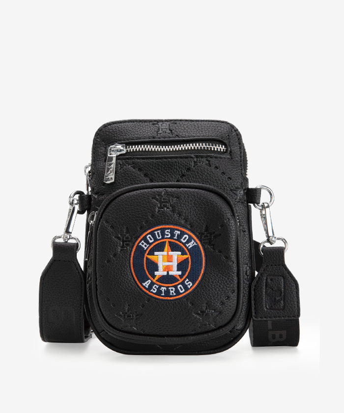 MLB Houston Astros Mini Crossbody Purse Black