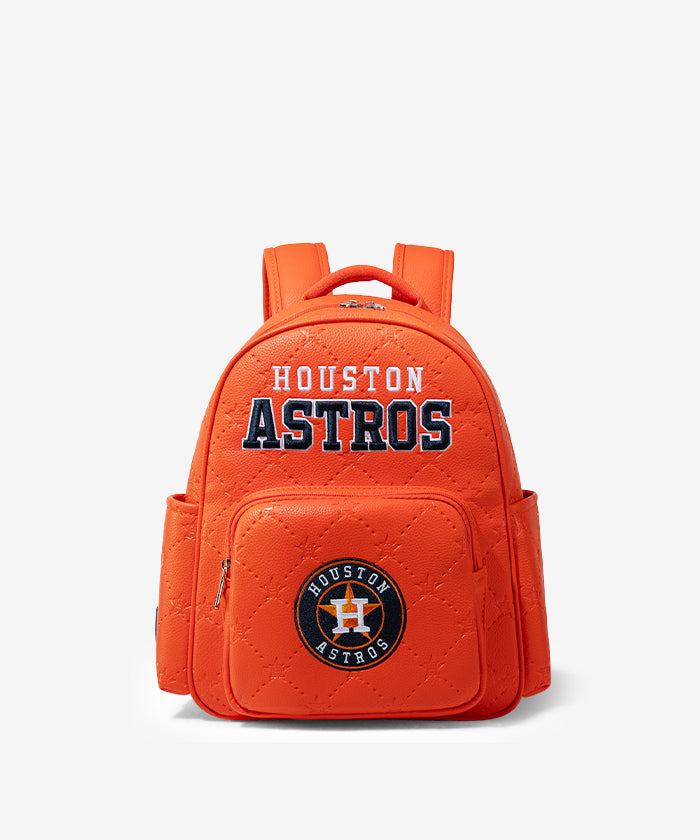 MLB_Houston_Astros_Sports_Baseball_Backpack_Orange