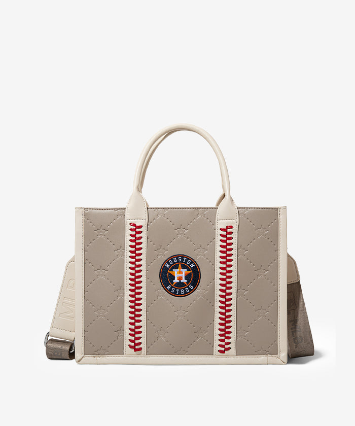 MLB Houston Astros Tote Bag Camel