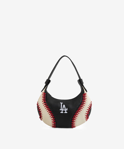 MLB Los Angeles Dodgers Hobo Bag Black