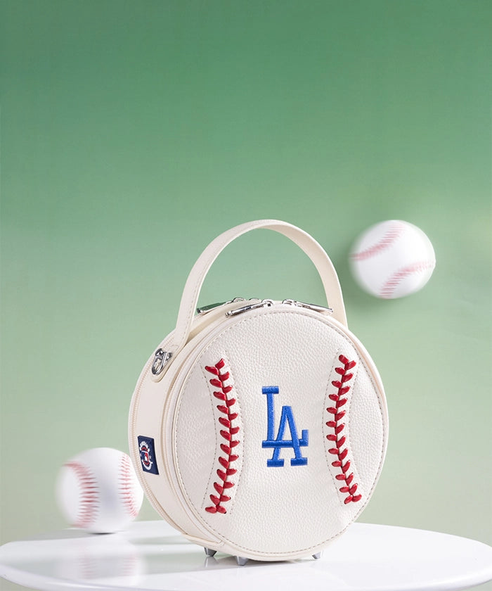 MLB_Los_Angeles_Dodgers_Mini_Canteen_Crossbody_Bag_Beige