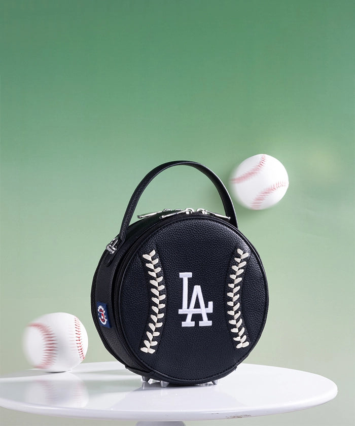 MLB Los Angeles Dodgers Mini Canteen Crossbody Bag Black