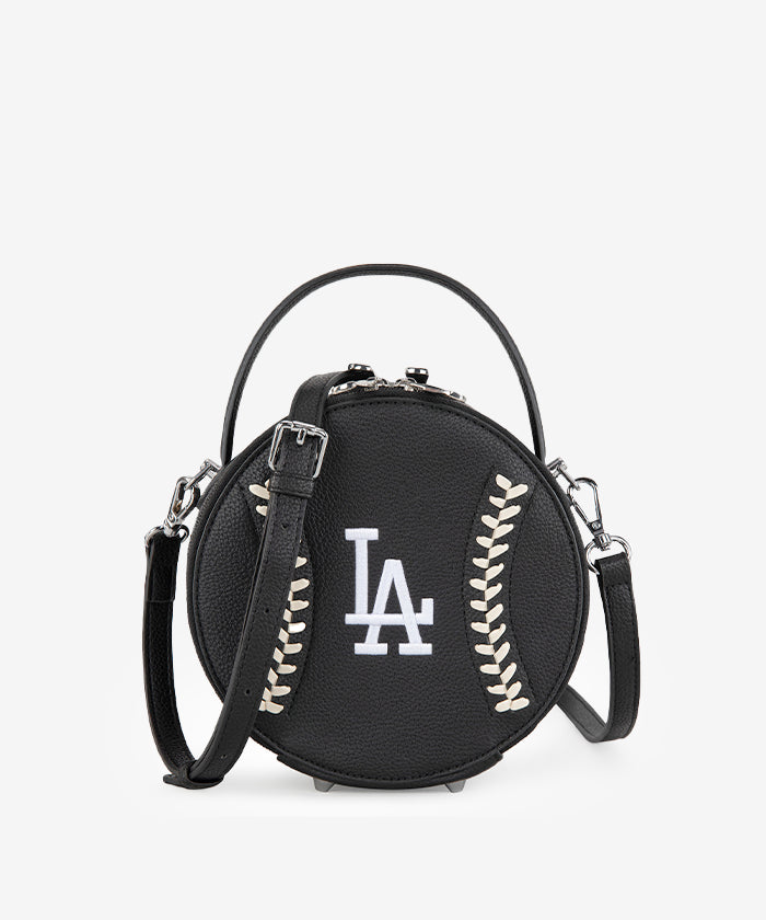 MLB Los Angeles Dodgers Mini Canteen Crossbody Bag Black