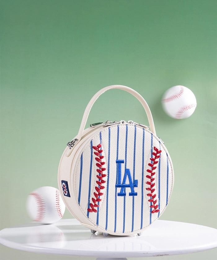 MLB Los Angeles Dodgers Mini Canteen Crossbody Bag Stripe