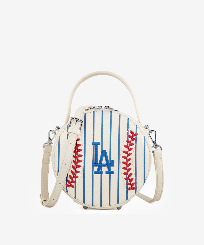 MLB Los Angeles Dodgers Mini Canteen Crossbody Bag Stripe