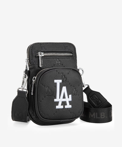 MLB Los Angeles Dodgers Mini Crossbody Purse Black