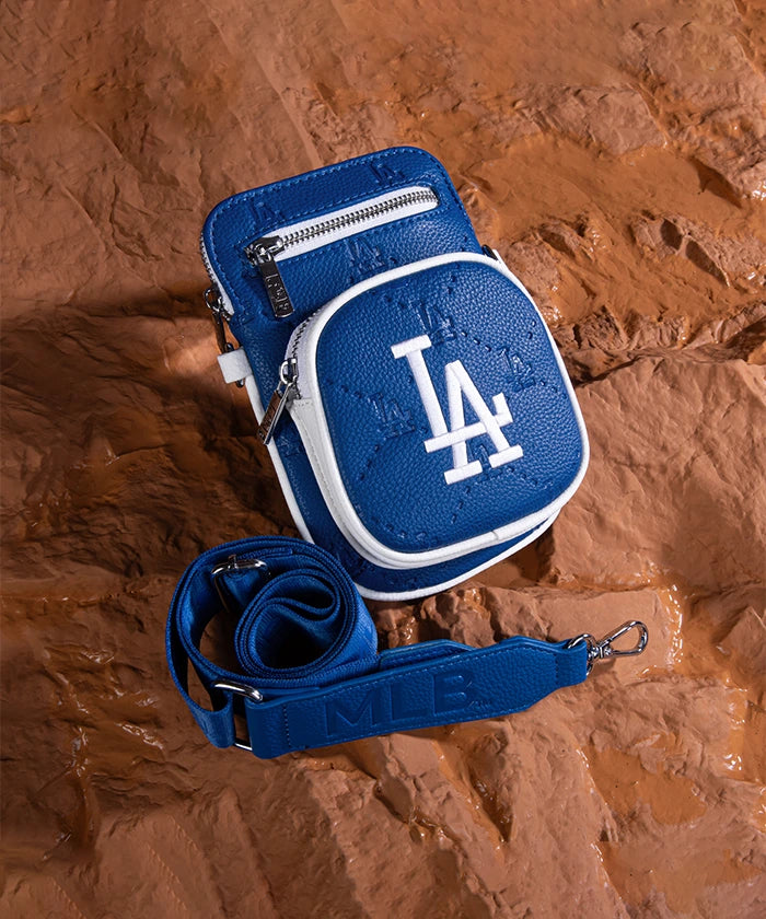 MLB Los Angeles Dodgers Mini Crossbody Purse Blue