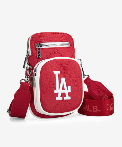 MLB Los Angeles Dodgers Mini Crossbody Purse Red