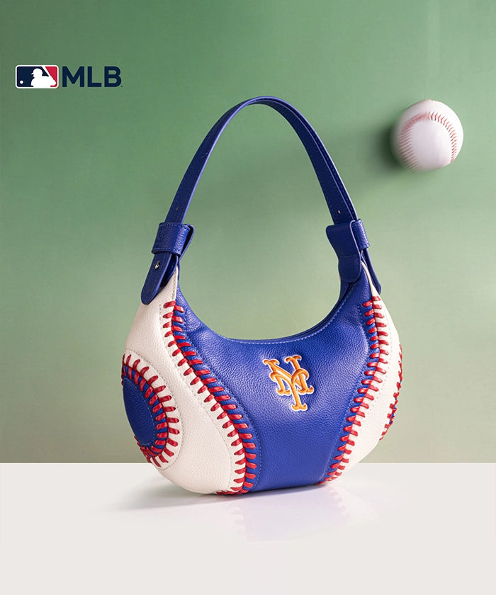 MLB New York Mets Hobo Bag Blue