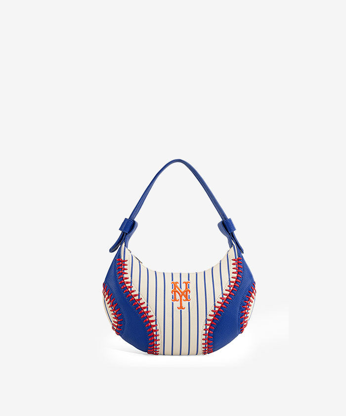 MLB New York Mets Hobo Bag Stripe