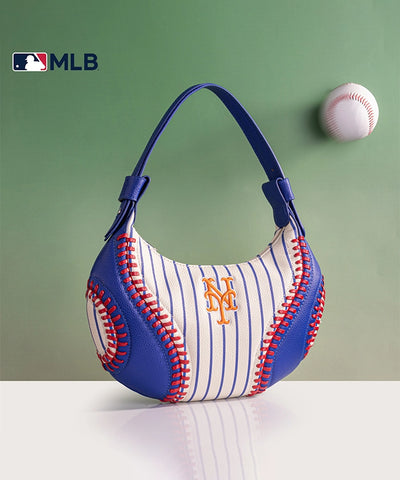 MLB New York Mets Hobo Bag Stripe