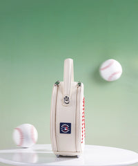 MLB New York Mets Mini Canteen Crossbody Bag Beige