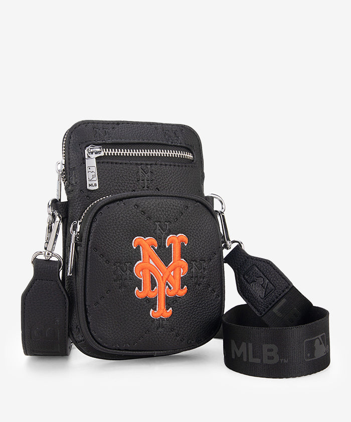 MLB New York Mets Mini Crossbody Purse BLACK