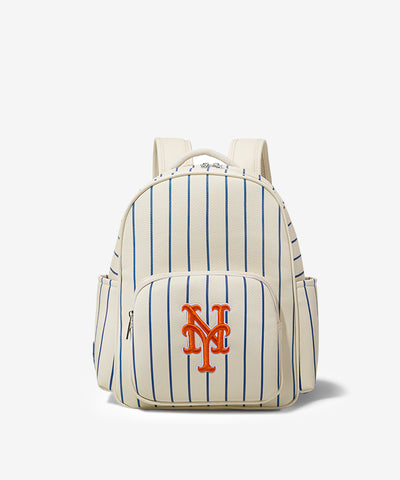 MLB_New_York_Mets_Sports_Baseball_Backpack_Stripe