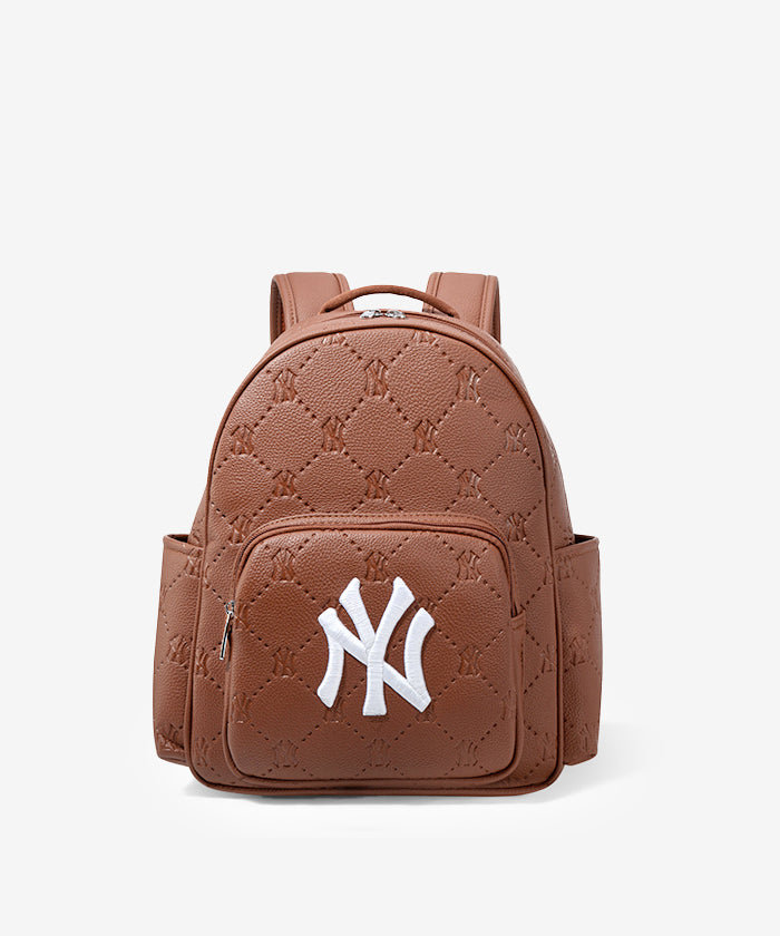 MLB_New_York_Yankees_Backpack_Brown