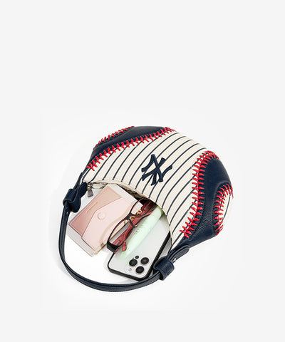 MLB New York Yankees Hobo Bag Stripe