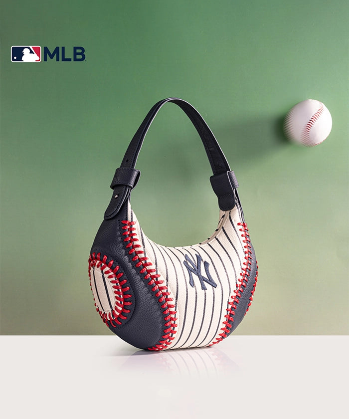 MLB New York Yankees Hobo Bag Stripe