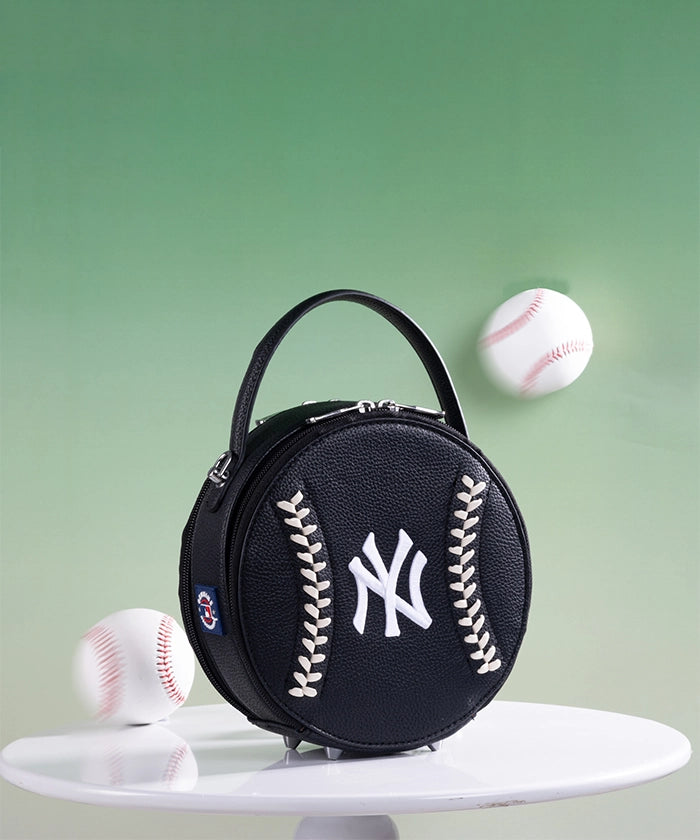 MLB New York Yankees Mini Canteen Crossbody Bag Black