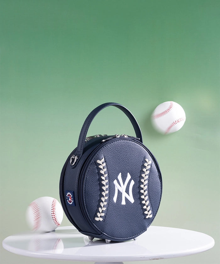 MLB New York Yankees Mini Canteen Crossbody Bag Navy