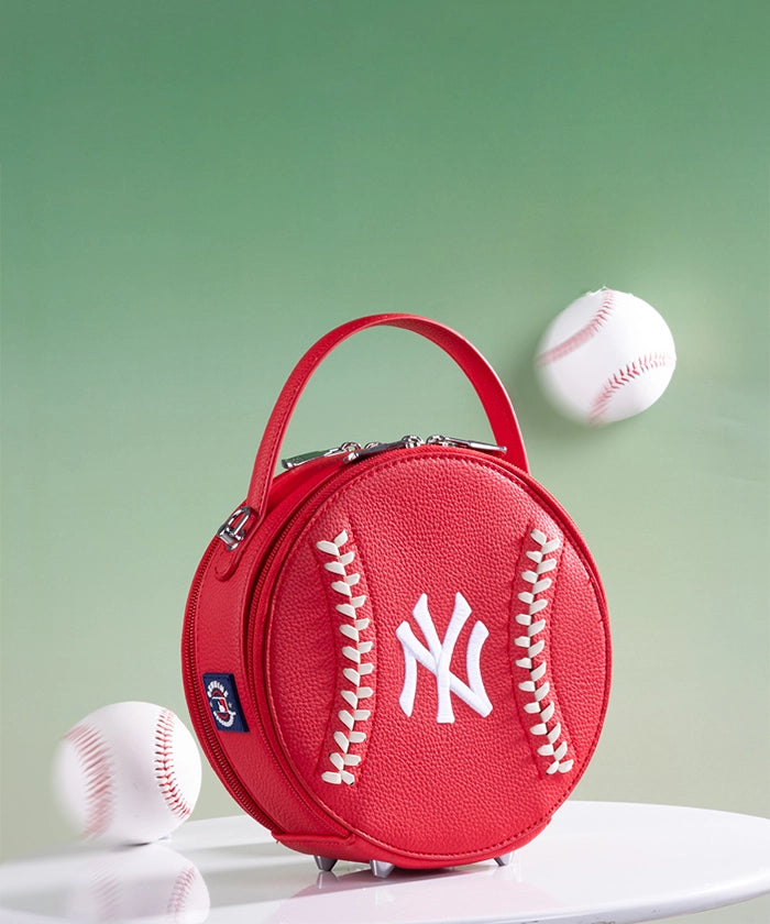 MLB New York Yankees Mini Canteen Crossbody Bag Red