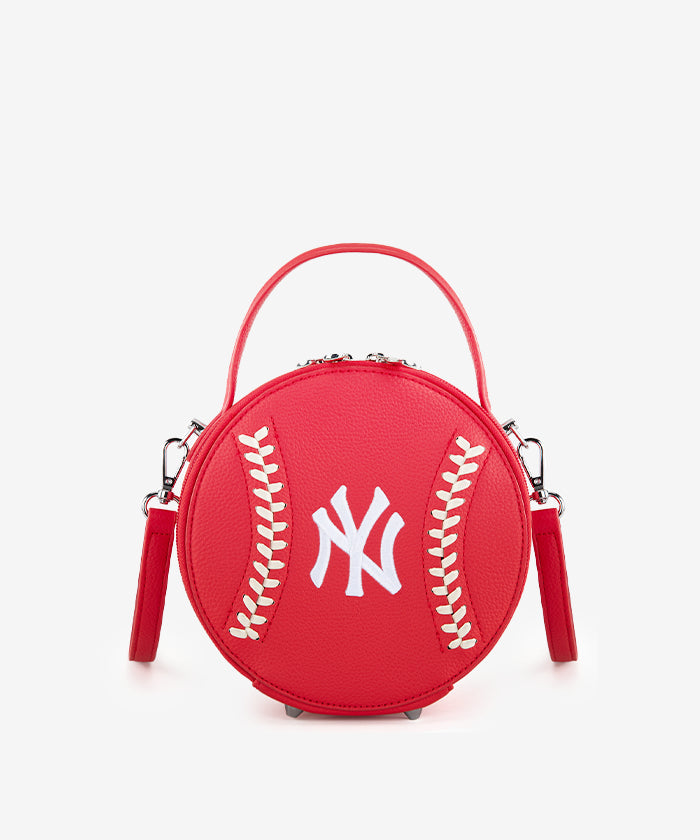 MLB New York Yankees Mini Canteen Crossbody Bag Red