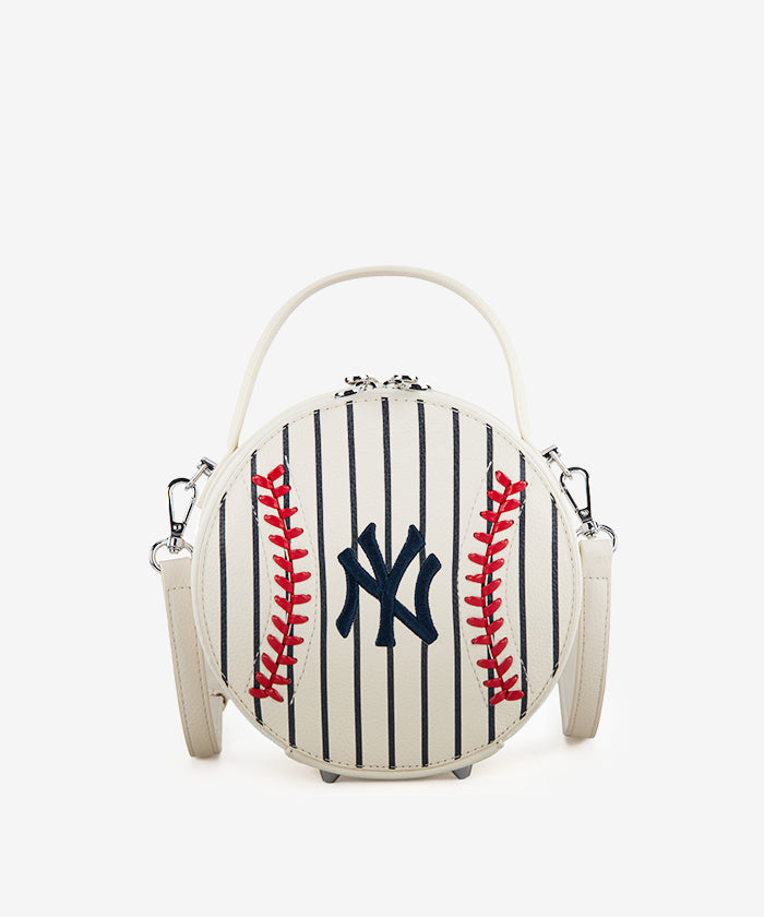 MLB New York Yankees Mini Canteen Crossbody Bag Stripe