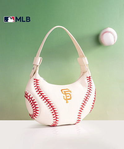 MLB San Francisco Giants Hobo Bag Beige