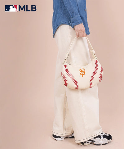 MLB San Francisco Giants Hobo Bag Beige