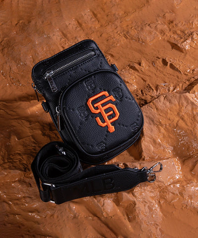 MLB San Francisco Giants Mini Crossbody Purse Black