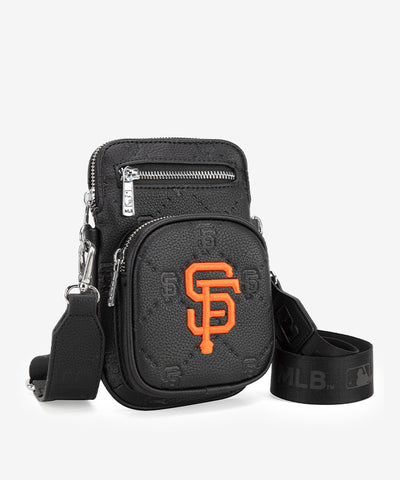 MLB San Francisco Giants Mini Crossbody Purse Black