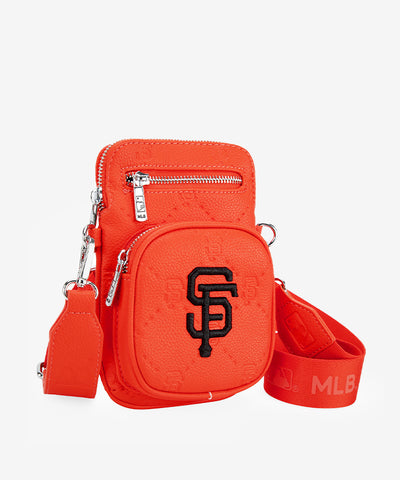 MLB San Francisco Giants Mini Crossbody Purse Orange