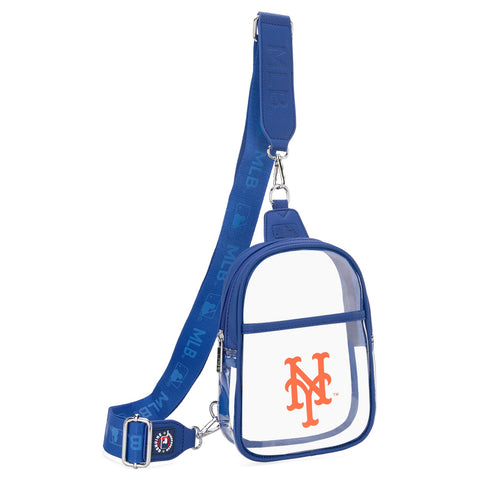MLB New York Mets  Clear Mini Sling Stadium Bag