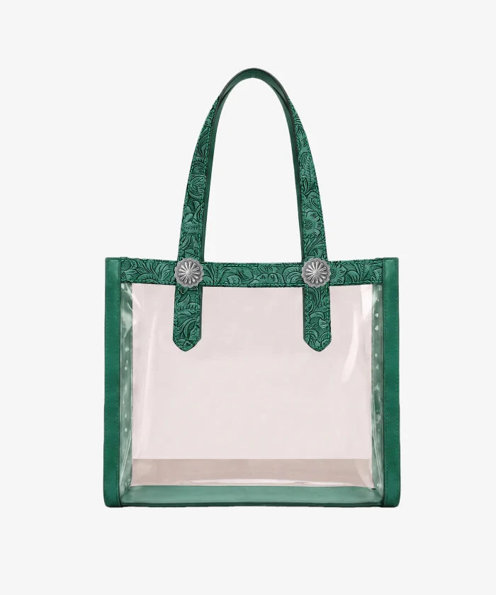 Montana West Western Clear Tote Bag