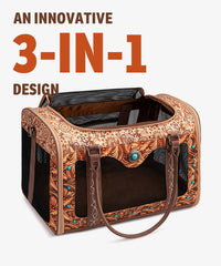 Montana West Premium Pet Carrier Bag – Stylish & Comfortable (Preorder)