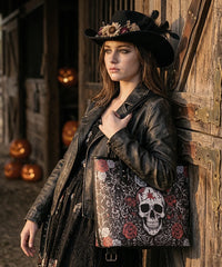 Montana West Gothic Halloween Tote Bag (Preorder)