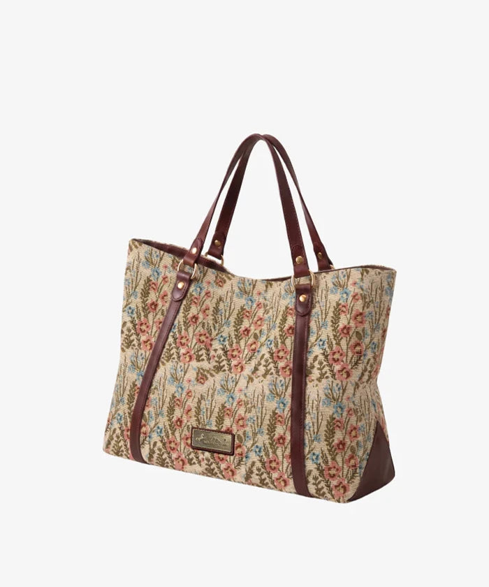 Montana West Vintage Canvas Tote Bag for Women (Preorder)