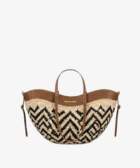 Montana West Woven Straw Tote Bag for Women (Preorder)