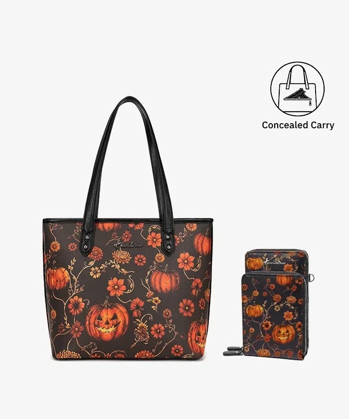 Montana West Gothic Halloween Tote Bag