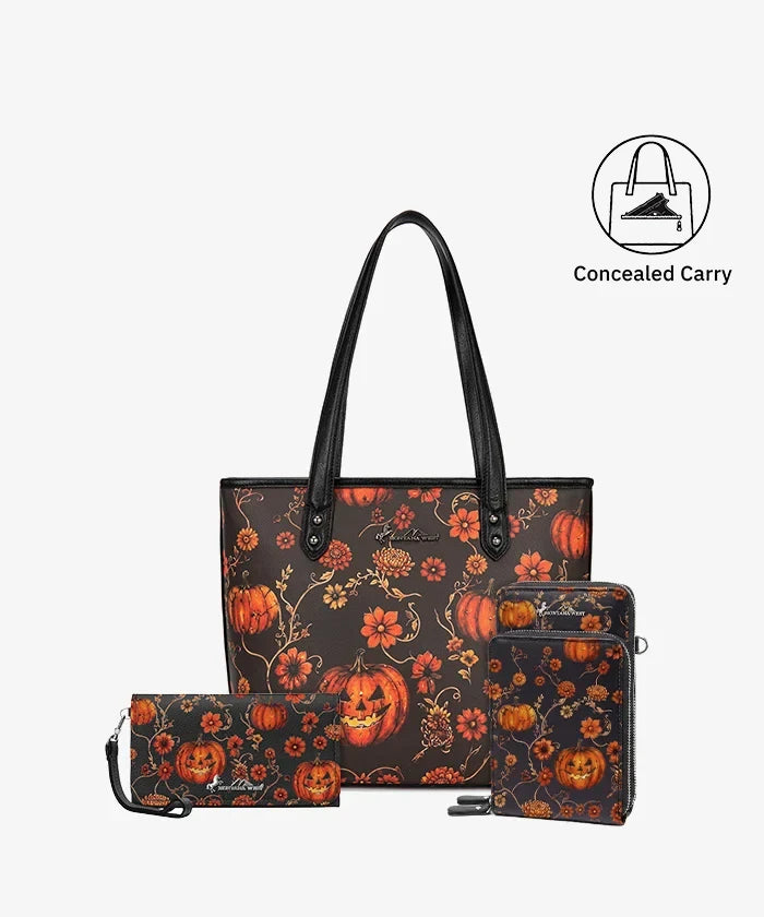 Montana West Gothic Halloween Tote Bag