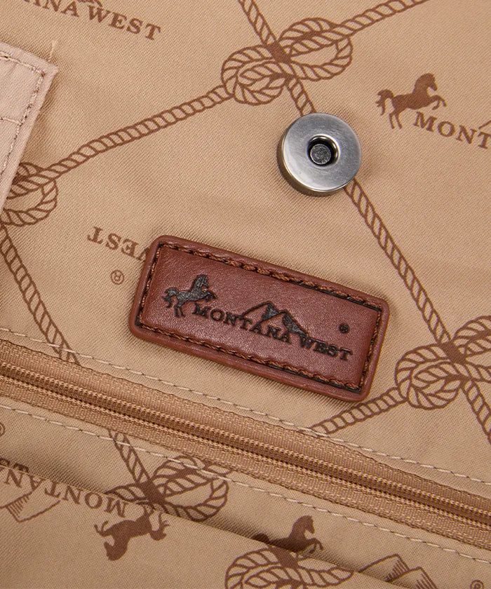 Montana West Pull-to-Pack Outdoor Picnic Mat & Market Tote Bag